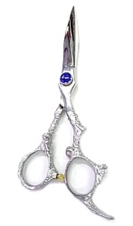 Fancy dressing scissor with Beautiful handle 