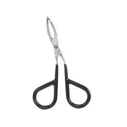 Eyebrow Tweezer Scissors Shaped Slant Tip