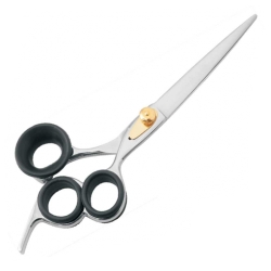 Triple Hole Pet Grooming Shears with Fixed Finger Rest