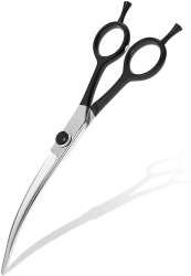 Pet Grooming Scissors 7.5 Inch Professional Cat Dog Grooming Shears Scissors Stainless Steel Curved Shears