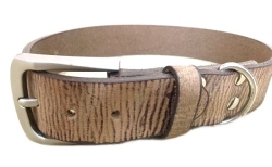 Dog Leather Collar with Adjustable hook