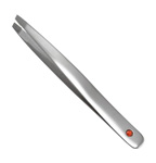 Slant Tip Tweezers with Diamond